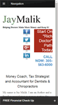 Mobile Screenshot of jaymalik.com